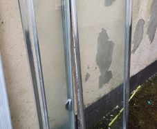 Shower side panel & bi-fold door