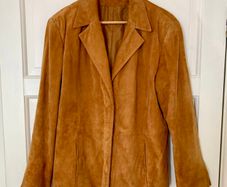 Ladies Suede Leather Jacket