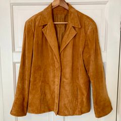Ladies Suede Leather Jacket