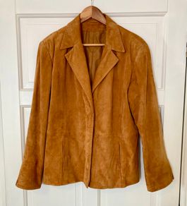 Ladies Suede Leather Jacket