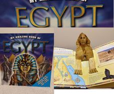 My Amazing Book Of Egypt, lift the flaps, Hardback Book