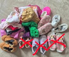 Girl's clothes and shoes