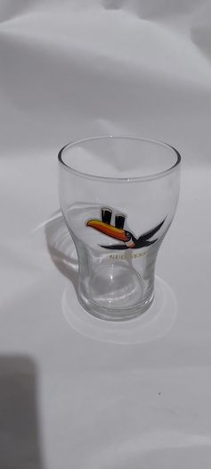 guinness glass with toucan,see pictures for condition good,,