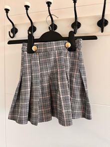 River Island skirt and knitted blouses