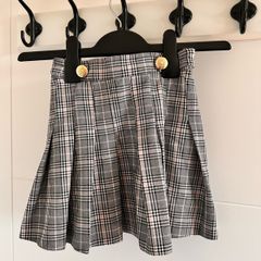 River Island skirt and knitted blouses
