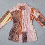BN Zara Boho Multi Floral Long Sleeves V Neck Blouse / Top / Blogger's Favourite / Size M Image 4