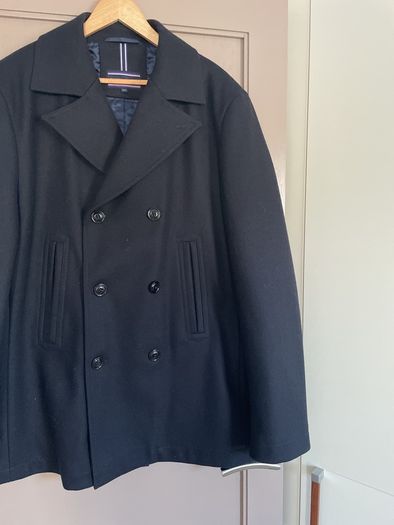 Tommy Hilfiger navy smart coat (xl)