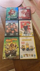 Kids DVD movies x 8