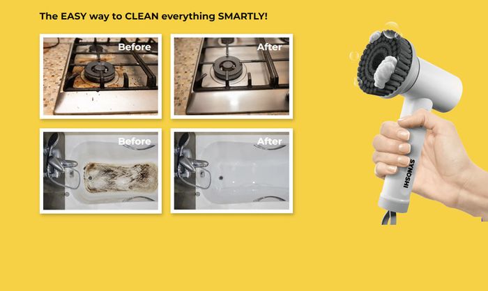 Synoshi Cordless Cleaning Brush