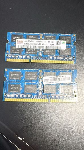 8GB (2x4GB) DDR3 Laptop RAM 1600MHz Fully Working