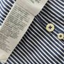 Abercrombie & Fitch striped logo button-up Shirt 100% cotton - size: M Image 4