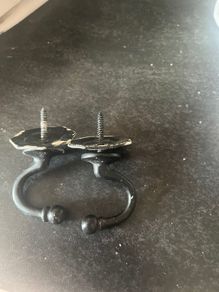Black Curtain Tie Backs Holders