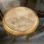 Larger better quality tall table with marble Image 2
