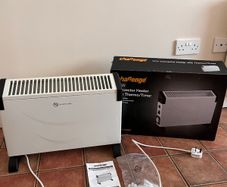 Electric Heater with Thermostat and Timer