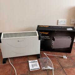 Electric Heater with Thermostat and Timer