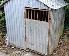 Galvanised Dog Kennel