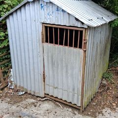 Galvanised Dog Kennel