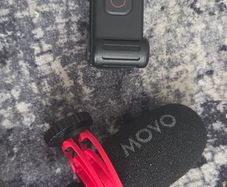 gopro media mod and movo vxr10 pro microphone