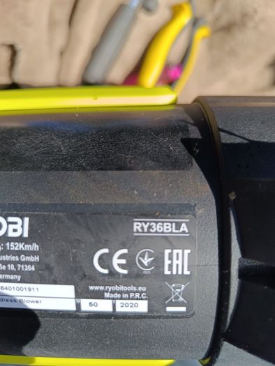 3 X Cordless blower AEG and RYOBI, ALL New