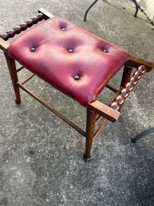 Vintage piano stool