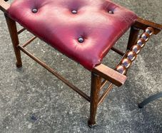 Vintage piano stool