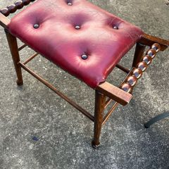 Vintage piano stool