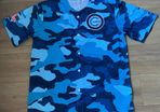 Chicago Cubs Blue Camo #24 Cody shirt