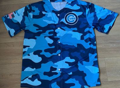 Chicago Cubs Blue Camo #24 Cody shirt