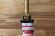 Santa Candle Holder Christmas Decoration