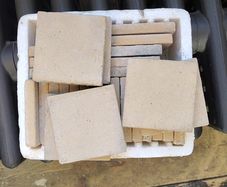 Victorian encaustic floor tiles