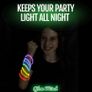 100 Glow Sticks Bulk Party Supplies Glow in The Dark Fun Party Pack with 8" Glowsticks and Connectors for Bracelets and Necklaces for Kids and Adults (FREE POSTAGE) Image 7