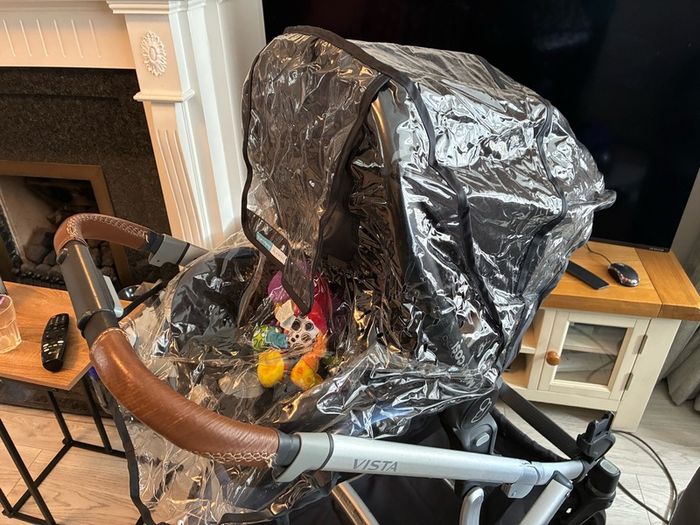vista uppababy double buggy