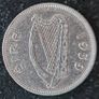 Ireland 1939 Silver Shilling Coin Image 3