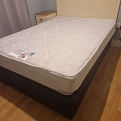 Double bed with storage