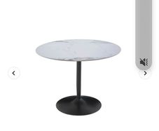 Brand new dining table round 100cm.