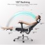 HBADA Ergonomic Office Chair with footrest Image 8
