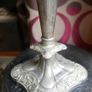 Vintage Candle Candleabra 4 Arm 5 Candle  10,5"tall-11" Wide Image 7
