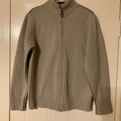 Men's Wool Full Zip Jumper