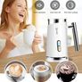 Milk Frother 3 in 1 Electric Steamer for Making Latte Cappuccino Coffee Milk Warmer Foamer Heater Non-Stick Auto Shutoff Image 5