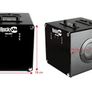 Singcube 5-Watt Rechargeable Bluetooth Karaoke Machine with Two Microphones, Voice Changing Effects & LED Lights, Black (FREE POSTAGE) Image 3