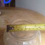 Vintage Glass Globe for Oil Lamp Image 3