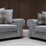 Verona Grey Scatter Cushions Sofa Image 8