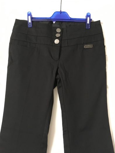 Black Boot Cut Trousers - River Island  Size 12 - New