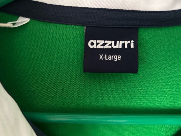 Azzurri Ireland Rugby Shirt Long Sleeve Green / Size XL