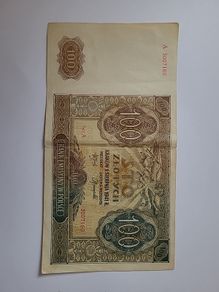 Poland  100 zlotych banknotes 1941