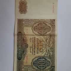 Poland  100 zlotych banknotes 1941