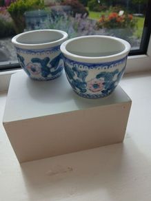 Vintage Chinese Porcelain Tea / Sake Cups