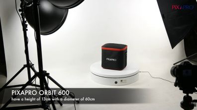 Pixapro ORBIT600 60cm Three Speed 360 Motorized Turntable for up to 150kg