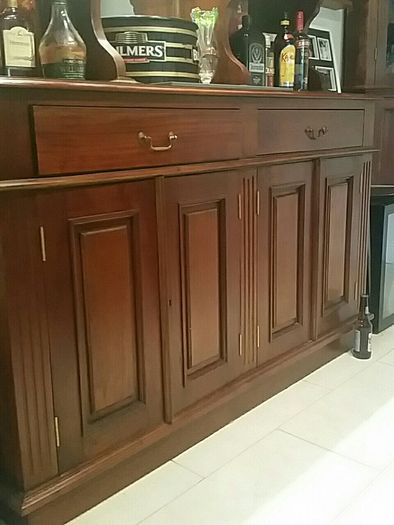 Solid wood Bar.