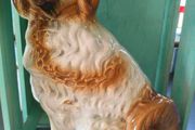 Vintage Ceramic Spaniel Dog